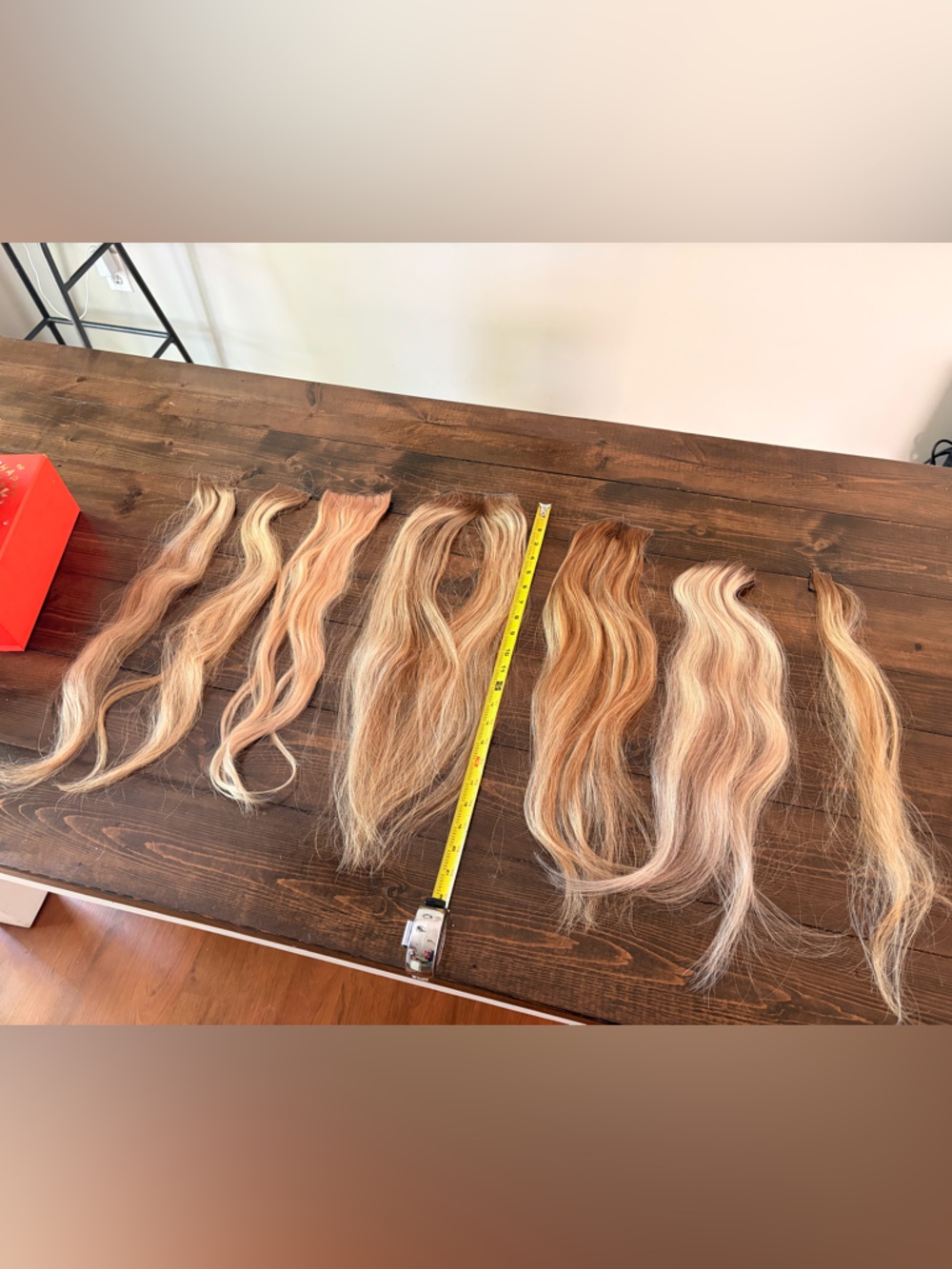 Blonde cut Weft Hair Extensions - Multi-Shade SEHE Speakeasy Hair extensions